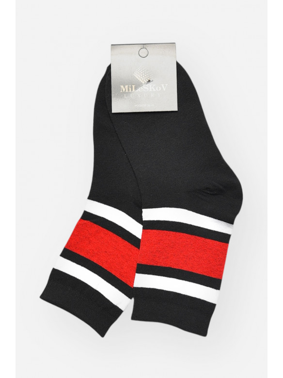 Носки женские демисезонные черного цвета L-810 209873C