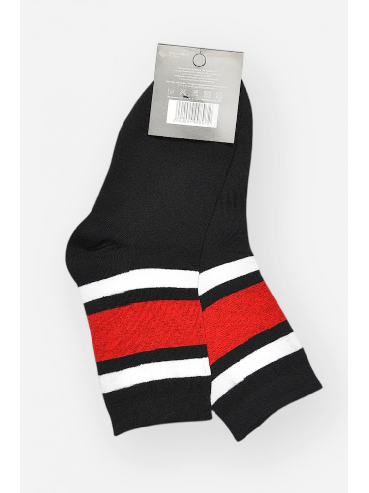 Носки женские демисезонные черного цвета L-810 209873C