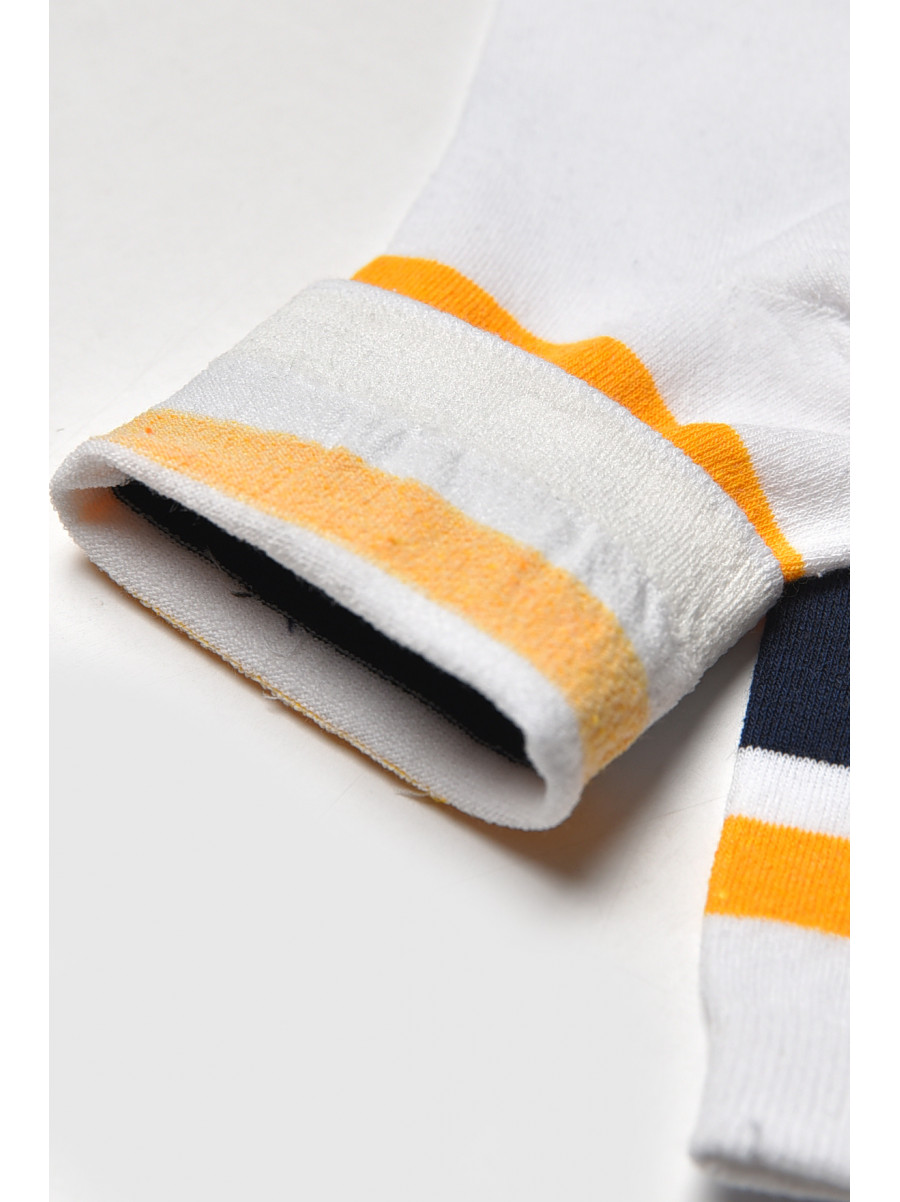 Носки женские демисезонные белого цвета L-810 209874C