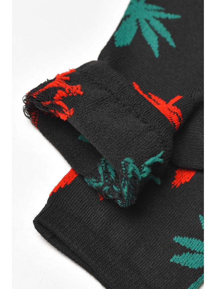 Носки женские демисезонные черного цвета L168 209875C