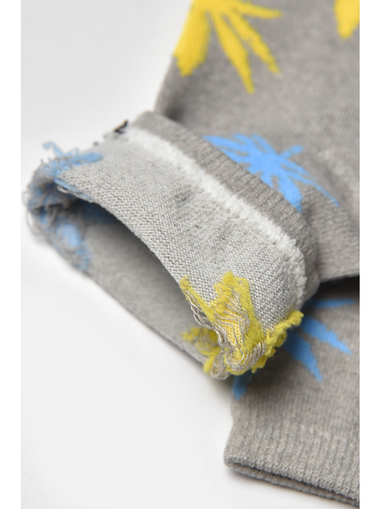 Шкарпетки жіночі демісезонні сірого кольору L168 209878C
