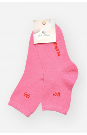 Носки женские демисезонные розового цвета L182 209879C