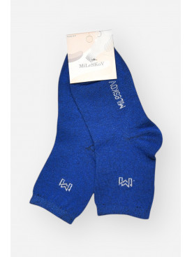 Носки женские демисезонные синего цвета L182 209880C