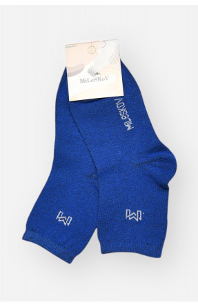 Носки женские демисезонные синего цвета L182 209880C