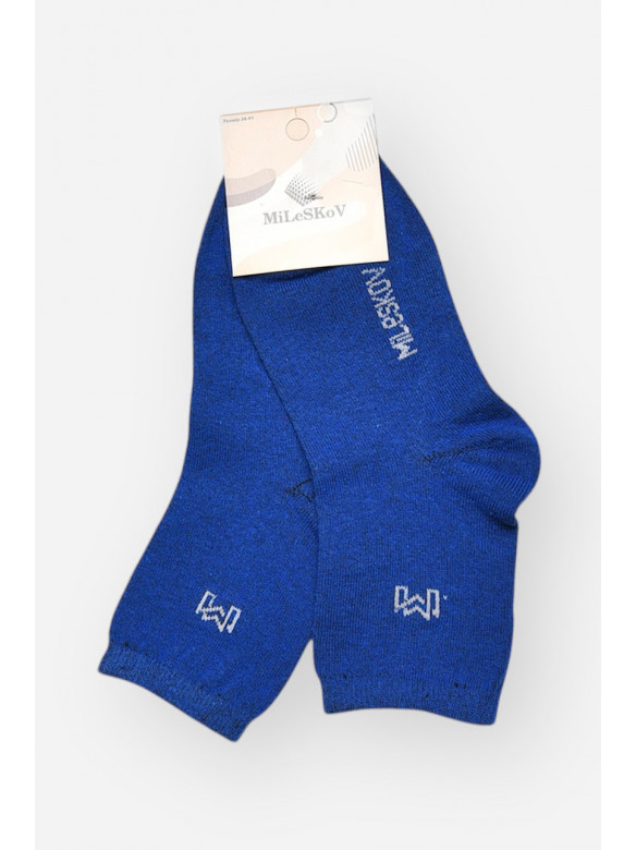 Носки женские демисезонные синего цвета L182 209880C