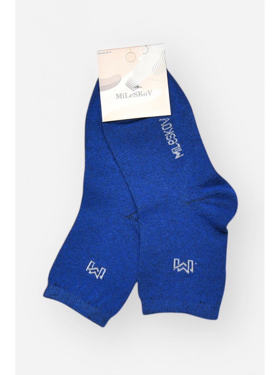 Носки женские демисезонные синего цвета L182 209880C