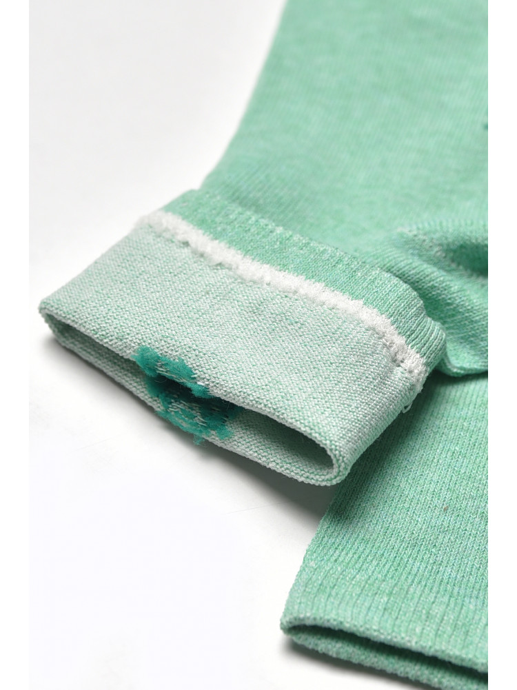 Носки женские демисезонные мятного цвета L182 209882C
