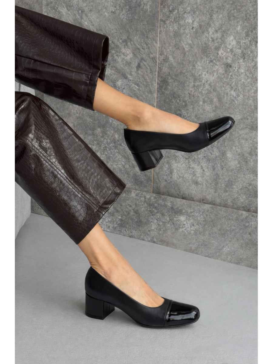 Туфли женские черного цвета F358-2 209890C