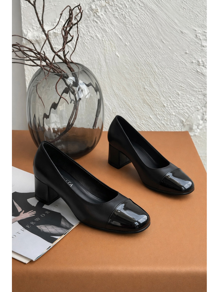 Туфли женские черного цвета F358-2 209890C
