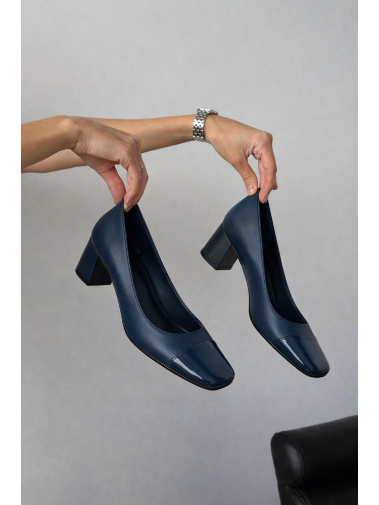 Туфли женские темно-синего цвета F358-7 209891C