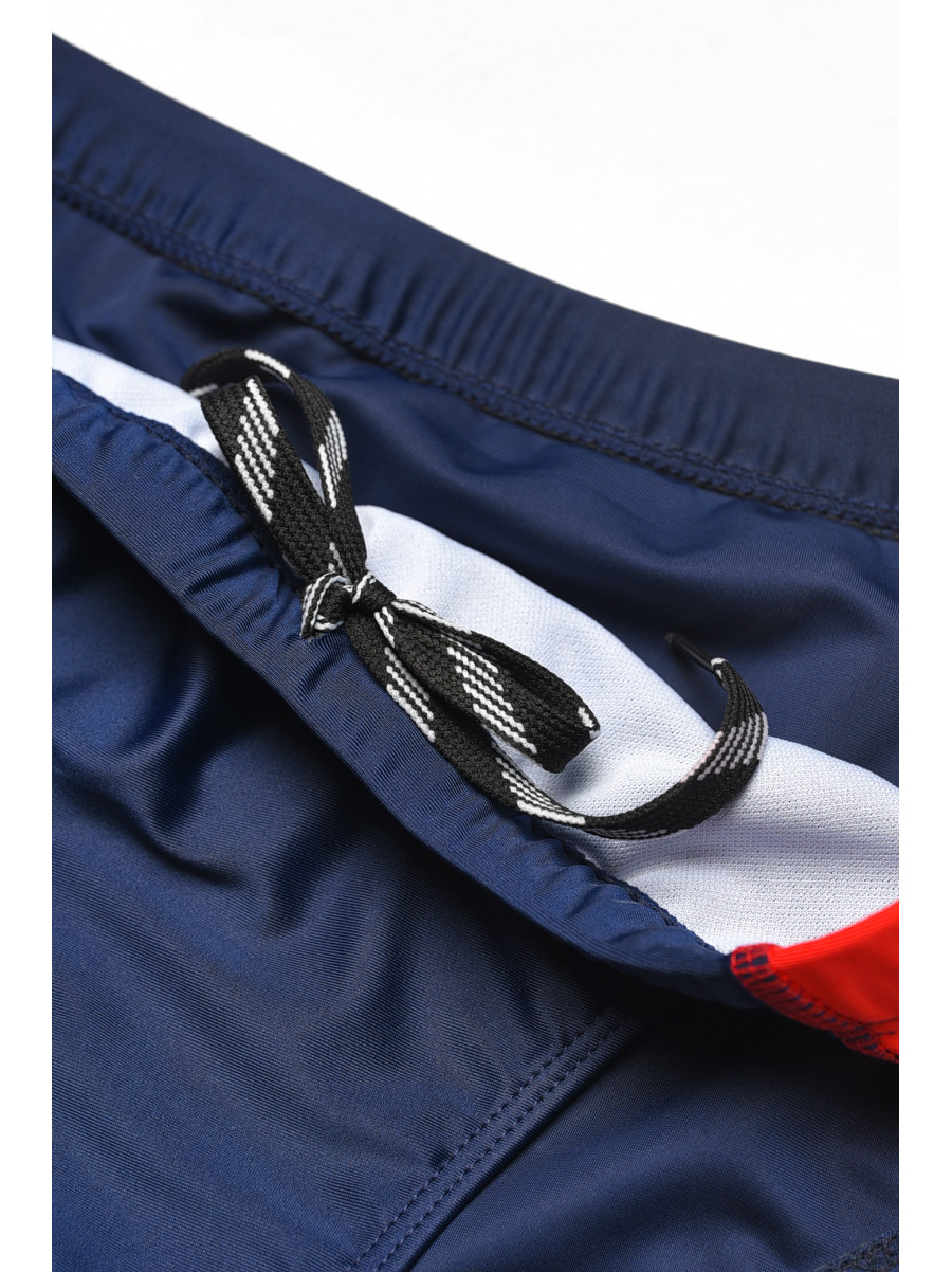 Плавки мужские тёмно-синего цвета с принтом 9952 209894C