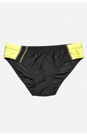 Плавки мужские черного цвета с принтом 9952 209896C