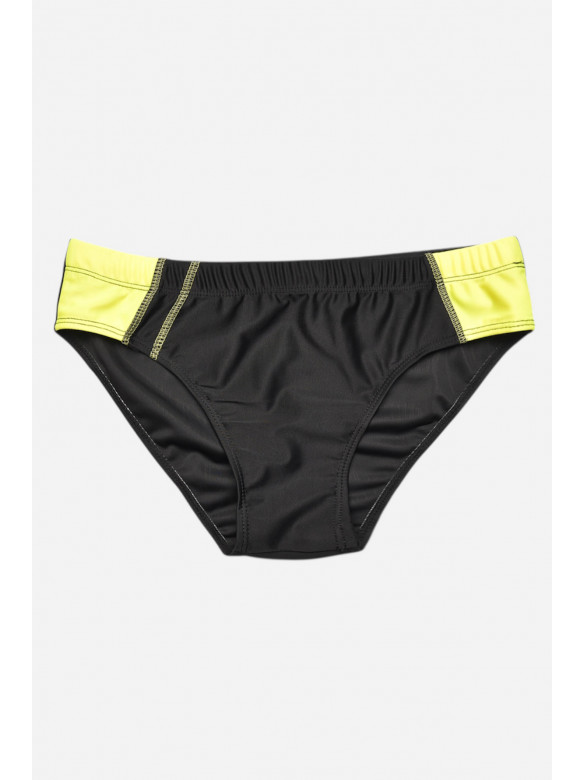 Плавки мужские черного цвета с принтом 9952 209896C