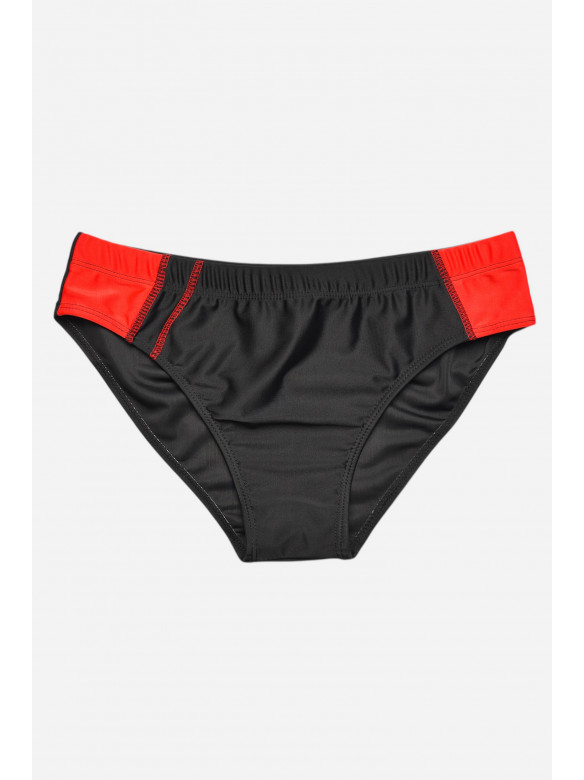 Плавки мужские черного цвета с принтом 9952 209897C