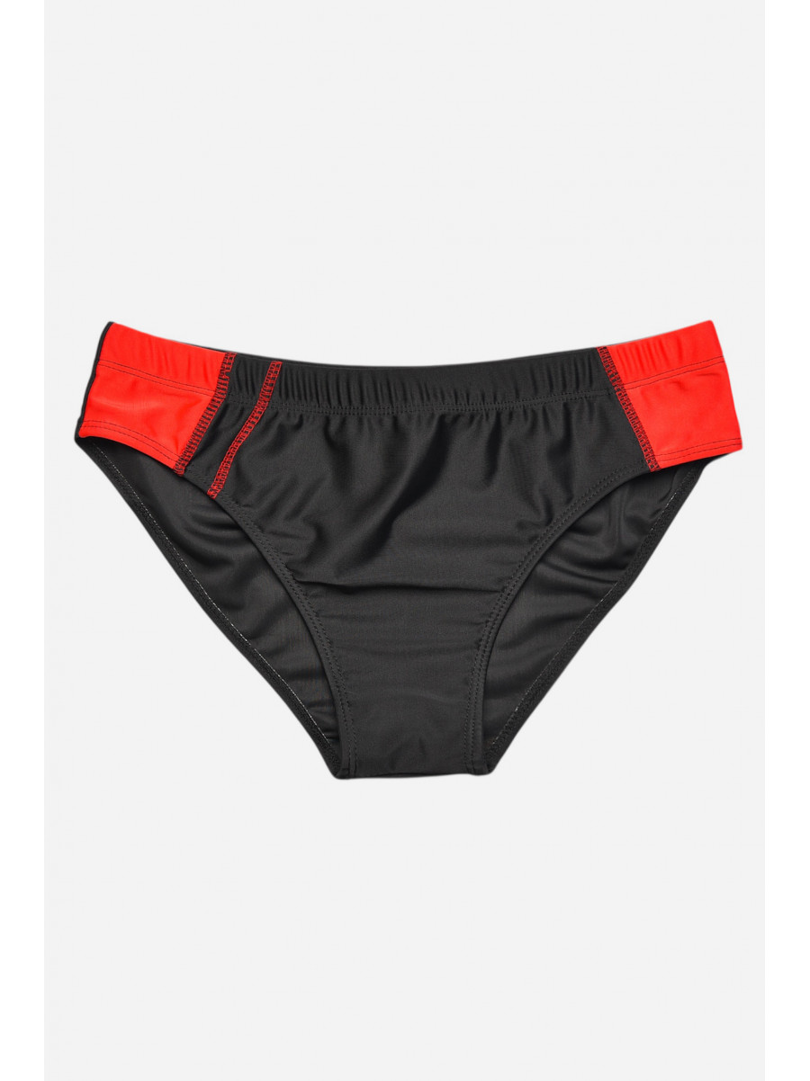 Плавки мужские черного цвета с принтом 9952 209897C