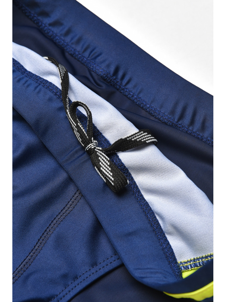 Плавки мужские тёмно-синего цвета с принтом 9954 209898C