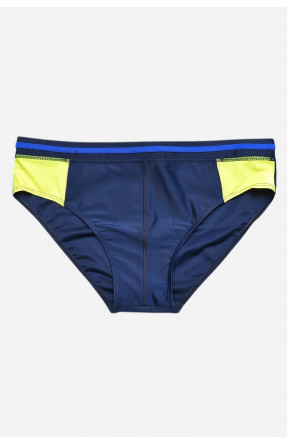 Плавки мужские тёмно-синего цвета с принтом 9954 209899C