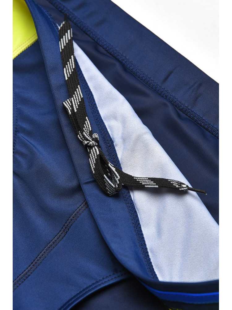 Плавки мужские тёмно-синего цвета с принтом 9954 209899C