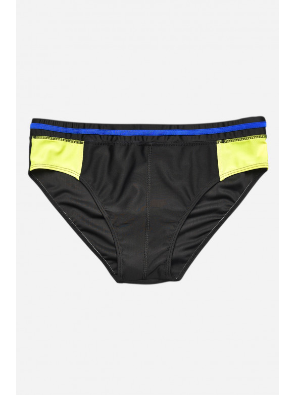 Плавки мужские черного цвета с принтом 9954 209900C