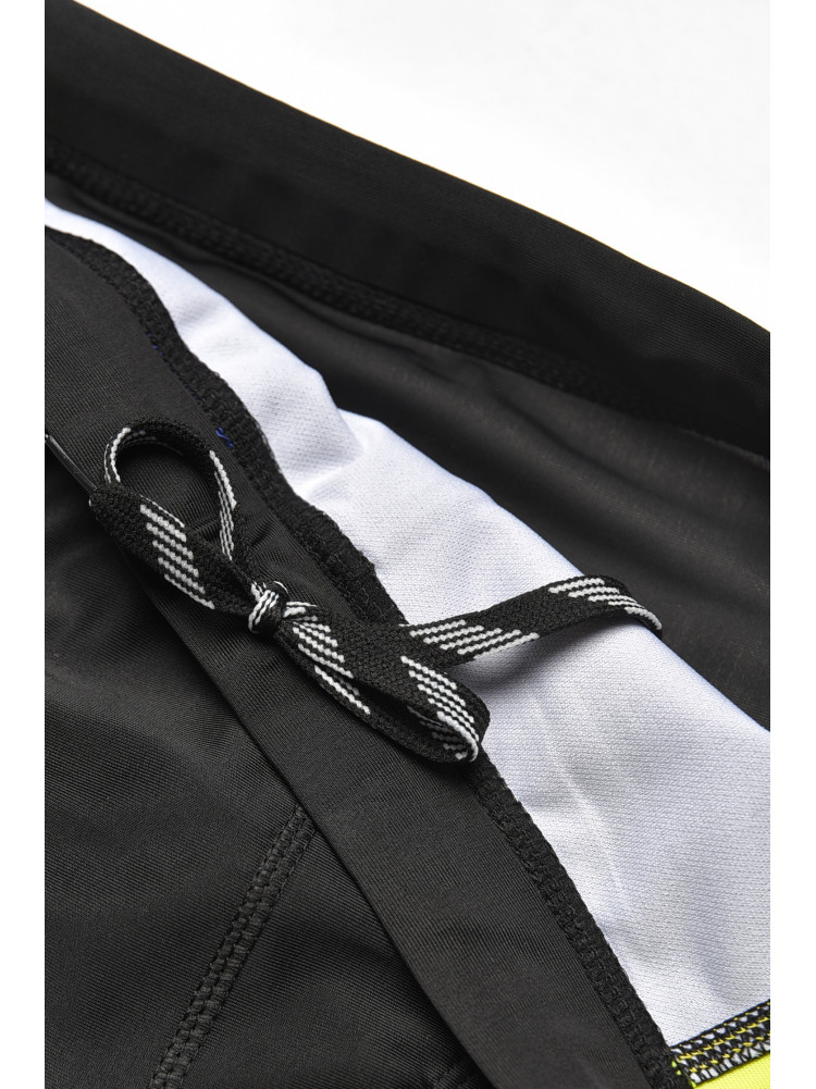 Плавки мужские черного цвета с принтом 9954 209900C