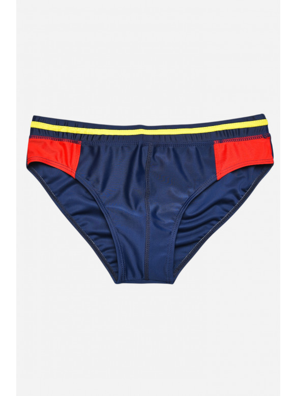 Плавки мужские тёмно-синего цвета с принтом 9954 209902C