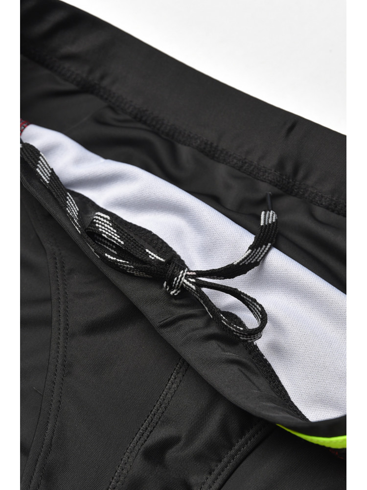 Плавки мужские черного цвета с принтом 9954 209903C