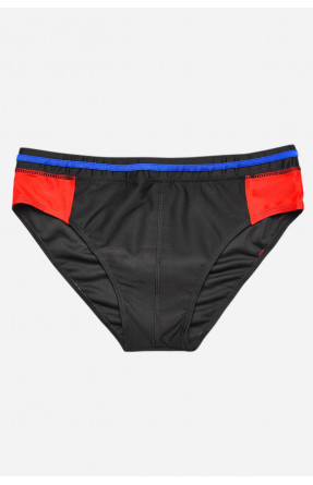 Плавки мужские черного цвета с принтом 9954 209904C