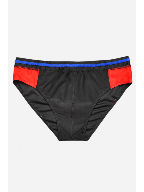 Плавки мужские черного цвета с принтом 9954 209904C