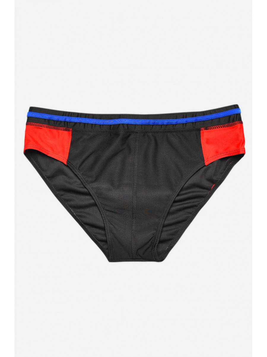 Плавки мужские черного цвета с принтом 9954 209904C