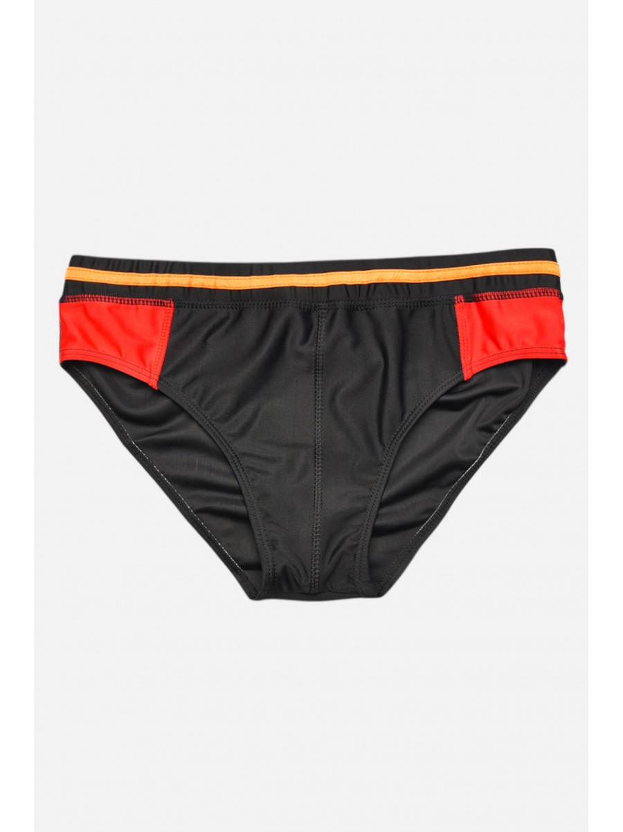 Плавки мужские черного цвета с принтом 9954 209905C