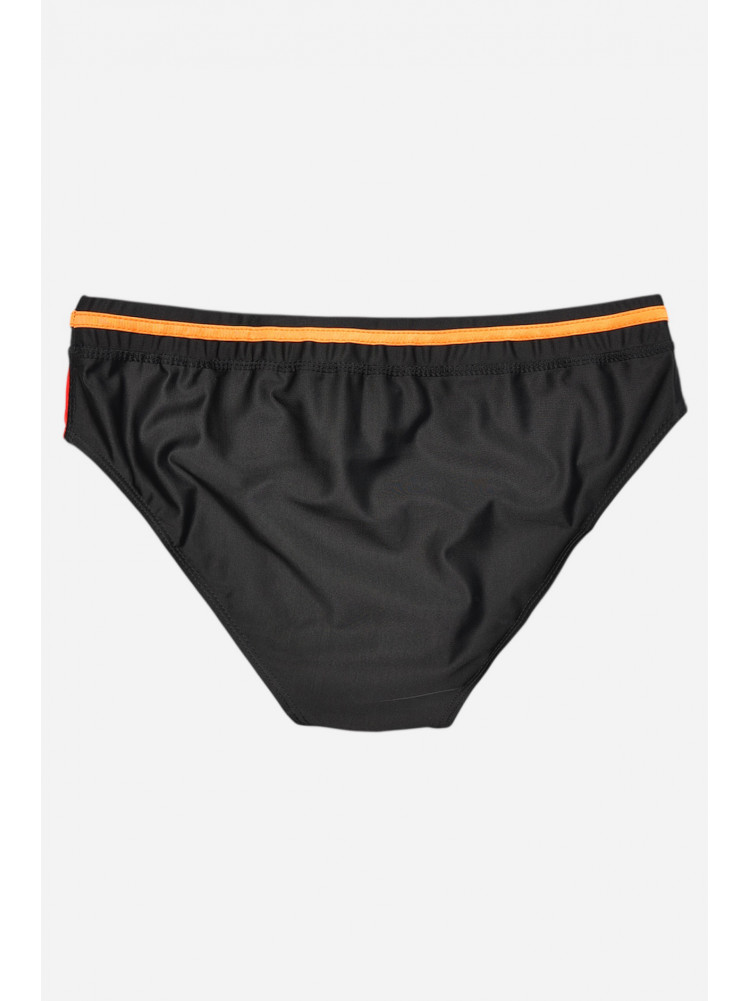 Плавки мужские черного цвета с принтом 9954 209905C