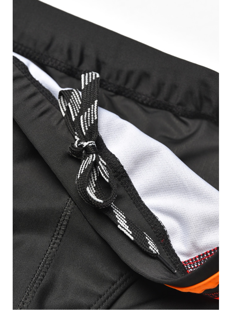 Плавки мужские черного цвета с принтом 9954 209905C