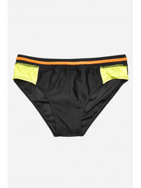 Плавки мужские черного цвета с принтом 9954 209906C