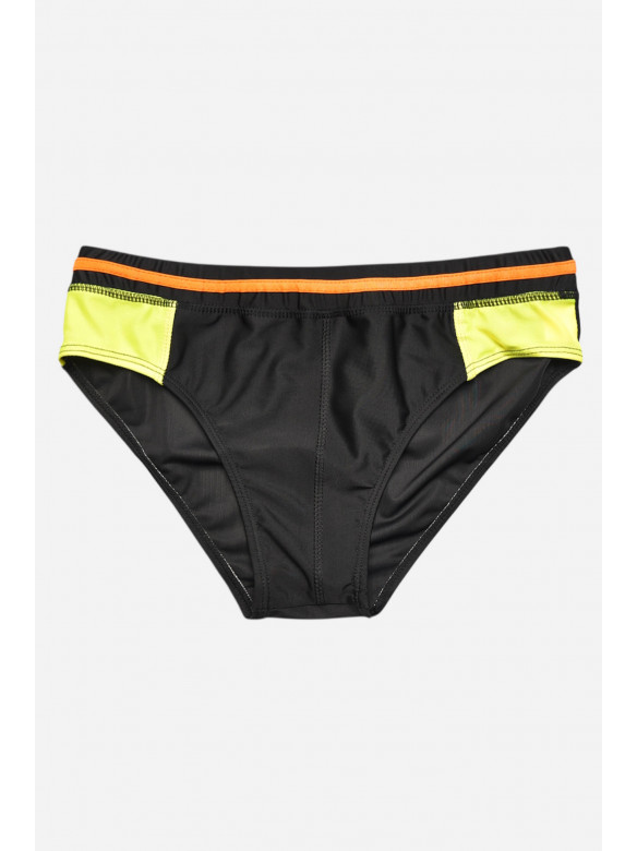 Плавки мужские черного цвета с принтом 9954 209906C