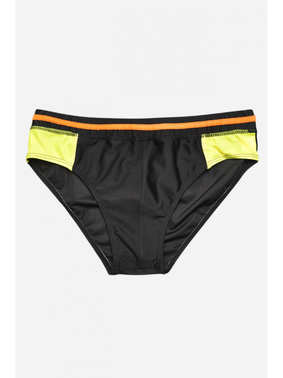 Плавки мужские черного цвета с принтом 9954 209906C