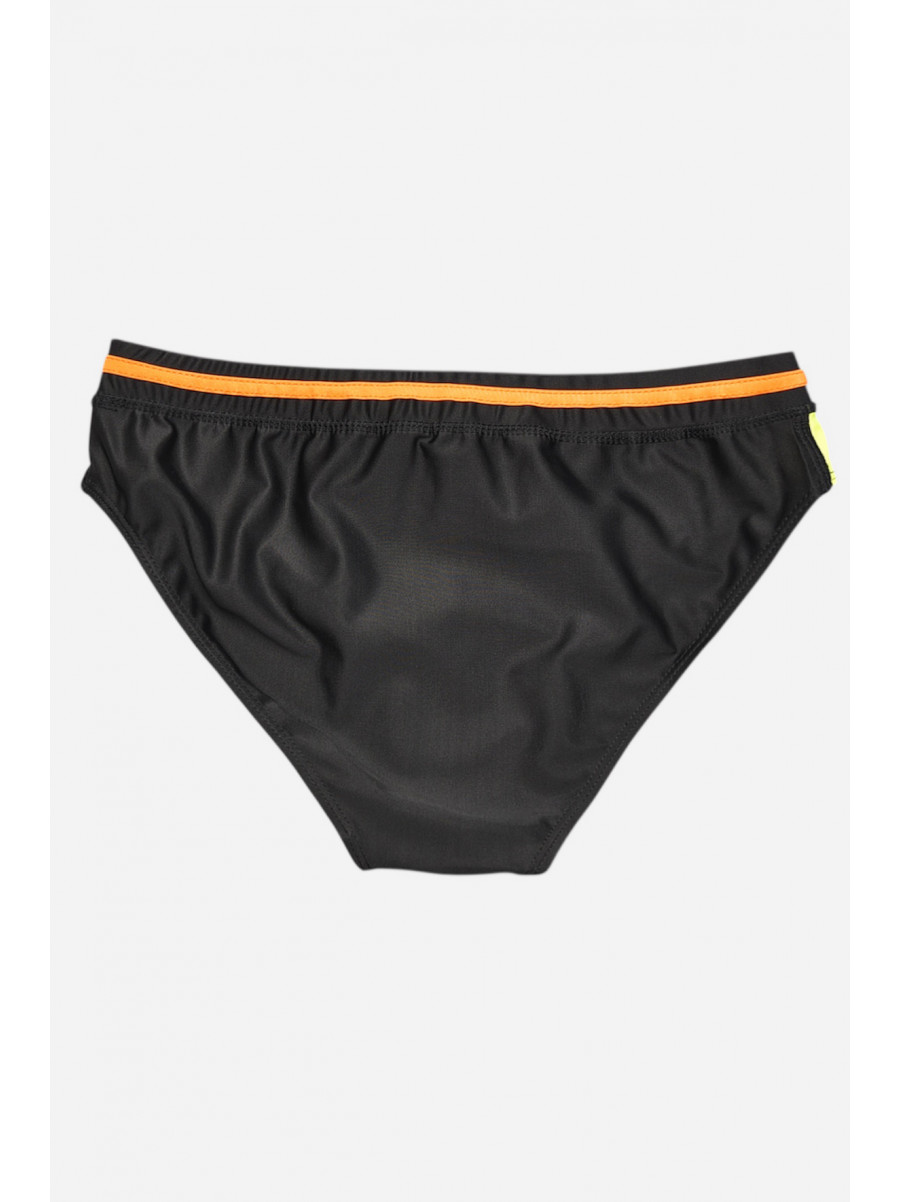 Плавки мужские черного цвета с принтом 9954 209906C