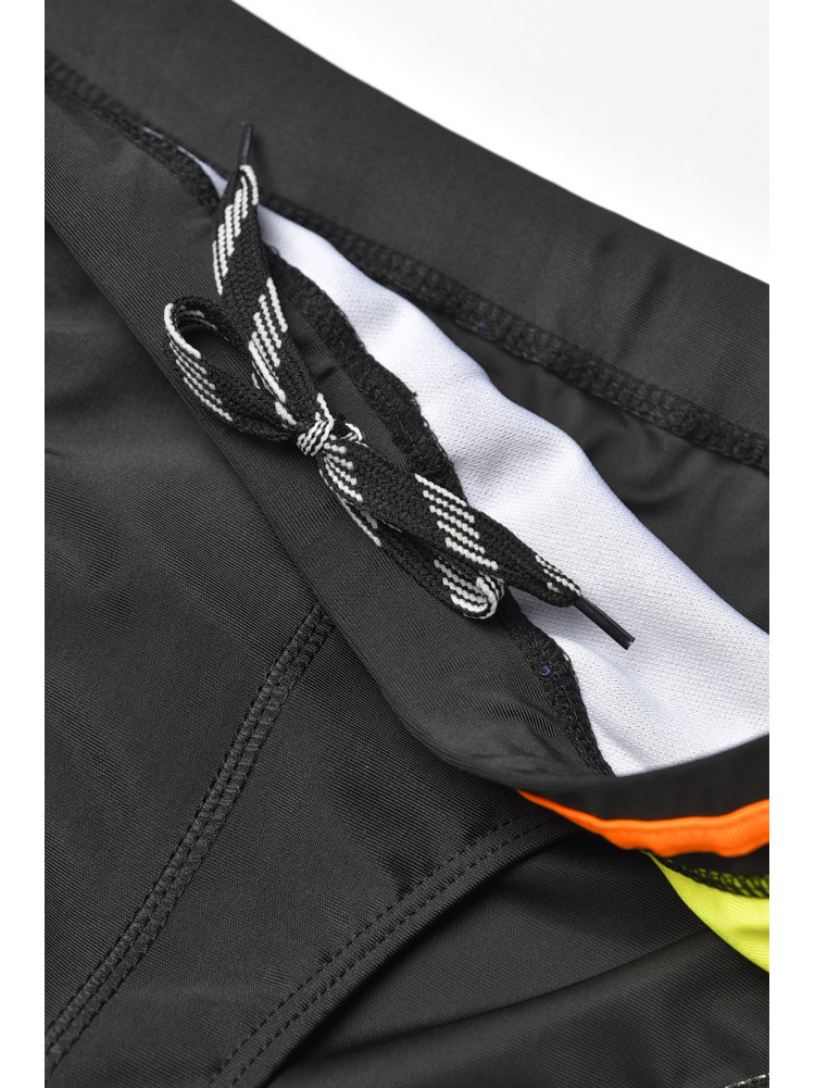 Плавки мужские черного цвета с принтом 9954 209906C