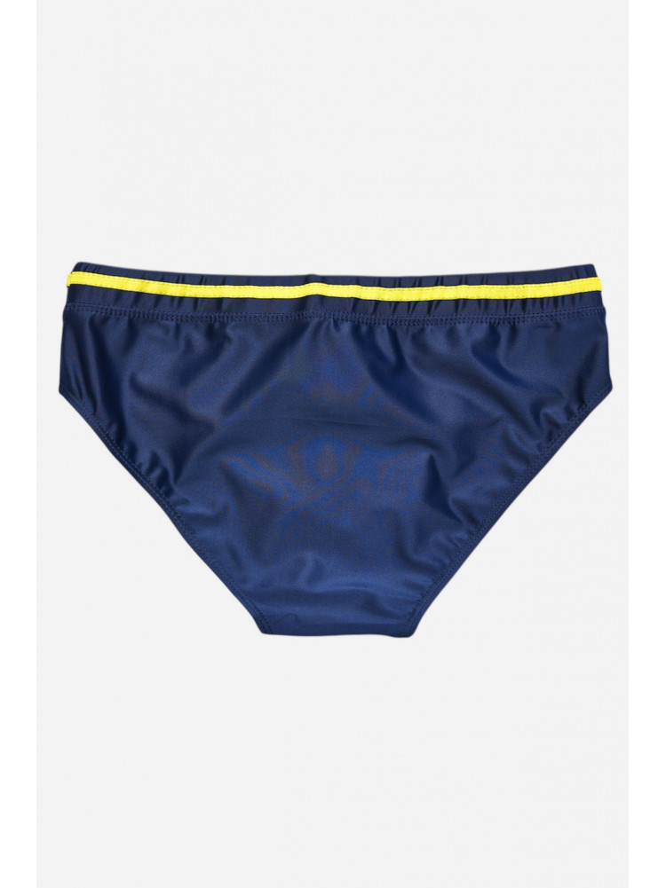 Плавки мужские тёмно-синего цвета с принтом 9954 209908C