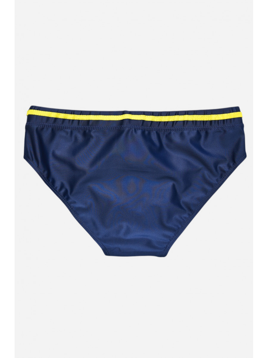 Плавки мужские тёмно-синего цвета с принтом 9954 209908C