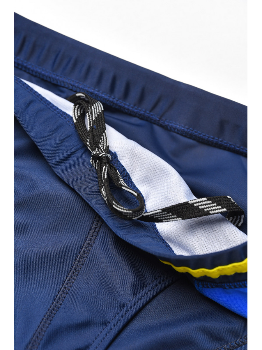 Плавки мужские тёмно-синего цвета с принтом 9954 209908C