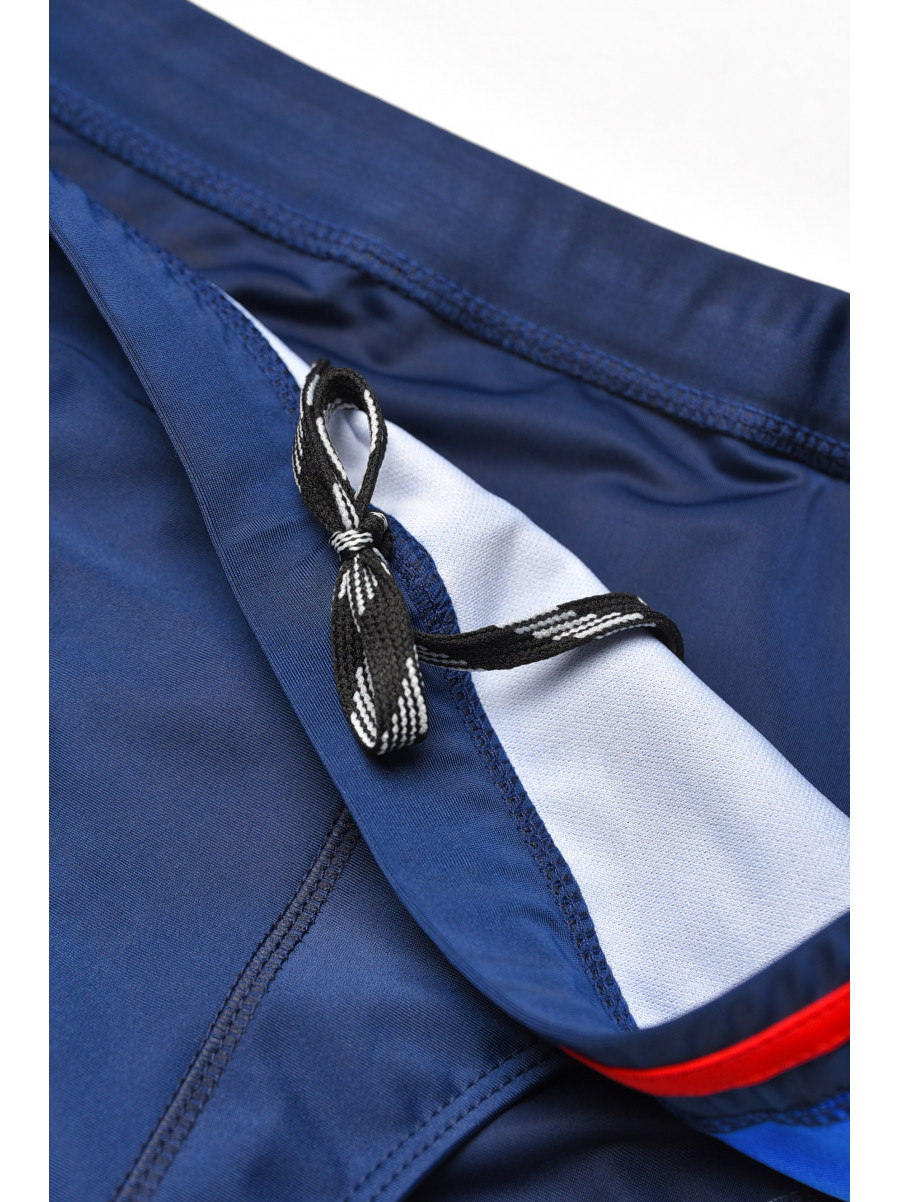 Плавки мужские тёмно-синего цвета с принтом 9954 209909C