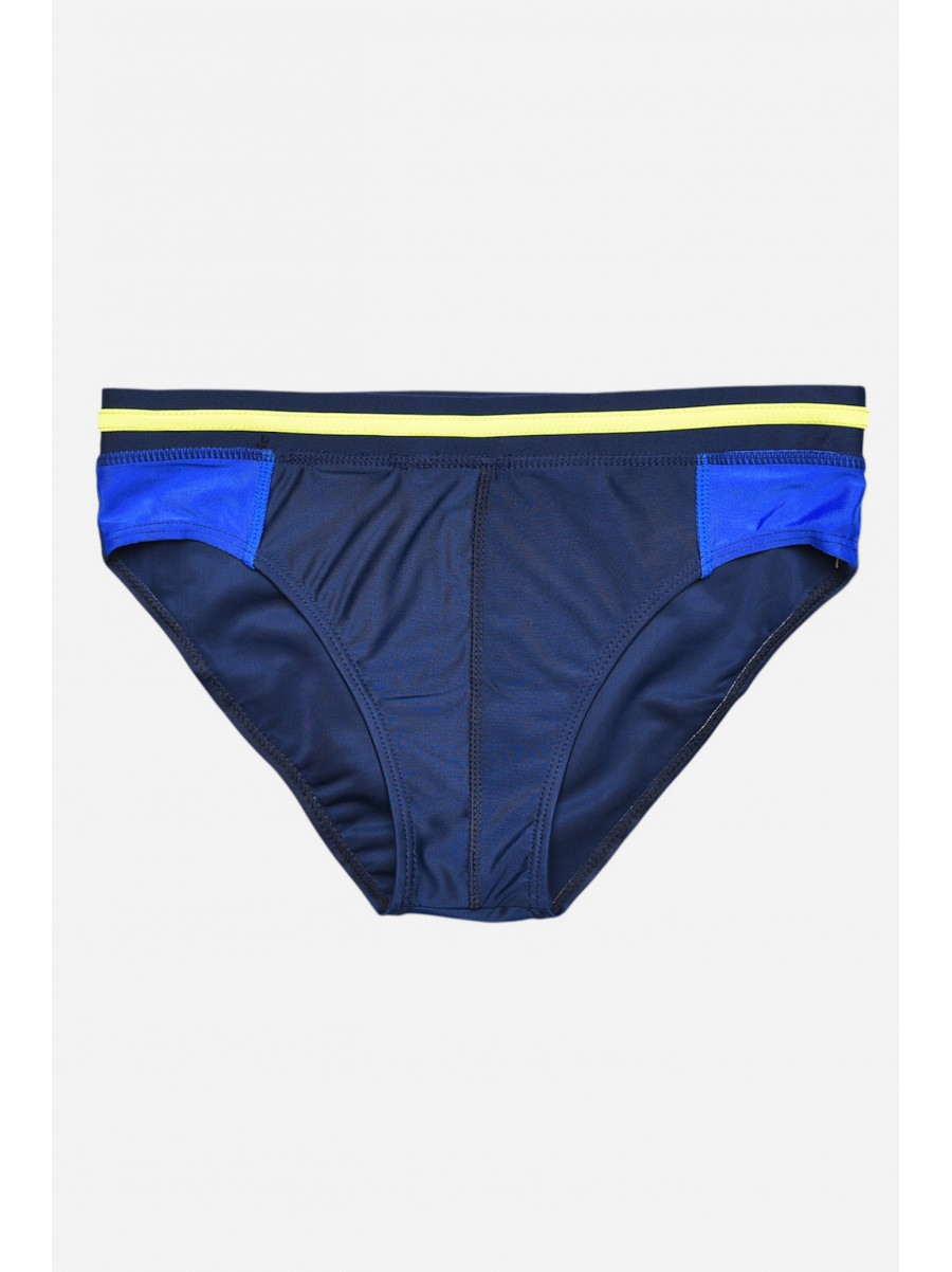 Плавки мужские тёмно-синего цвета с принтом 9954 209910C