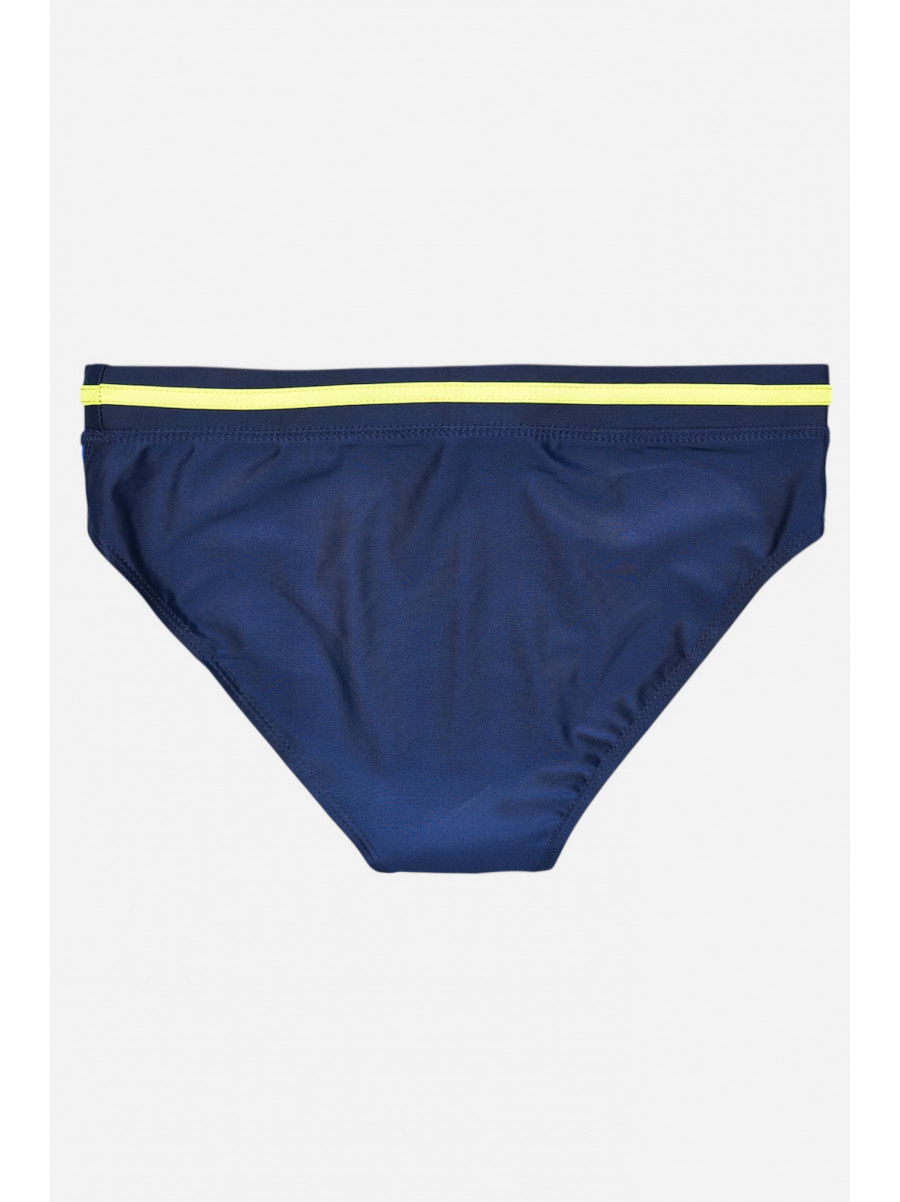 Плавки мужские тёмно-синего цвета с принтом 9954 209910C