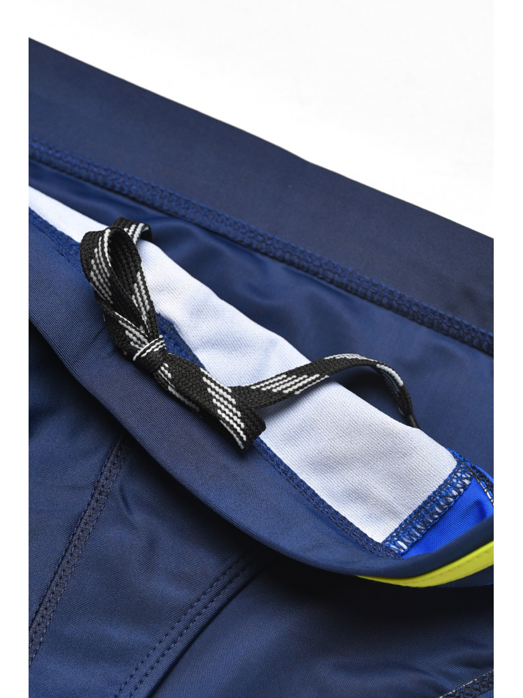 Плавки мужские тёмно-синего цвета с принтом 9954 209910C