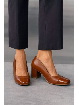 Туфли женские светло-коричневого цвета F358-6 209911C