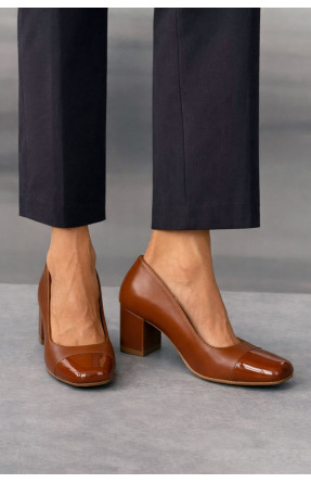 Туфли женские светло-коричневого цвета F358-6 209911C Туфли женские светло-коричневого цвета F358-6 209911C