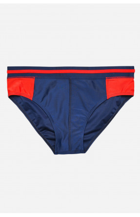 Плавки мужские тёмно-синего цвета с принтом 9954 209912C