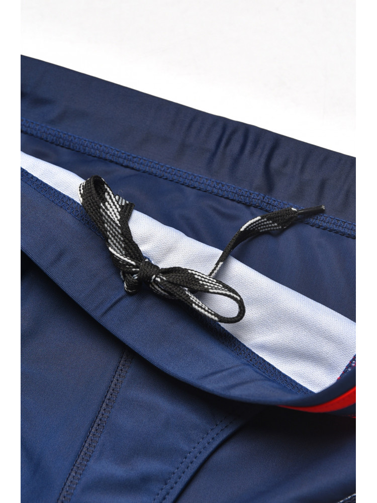 Плавки мужские тёмно-синего цвета с принтом 9954 209912C