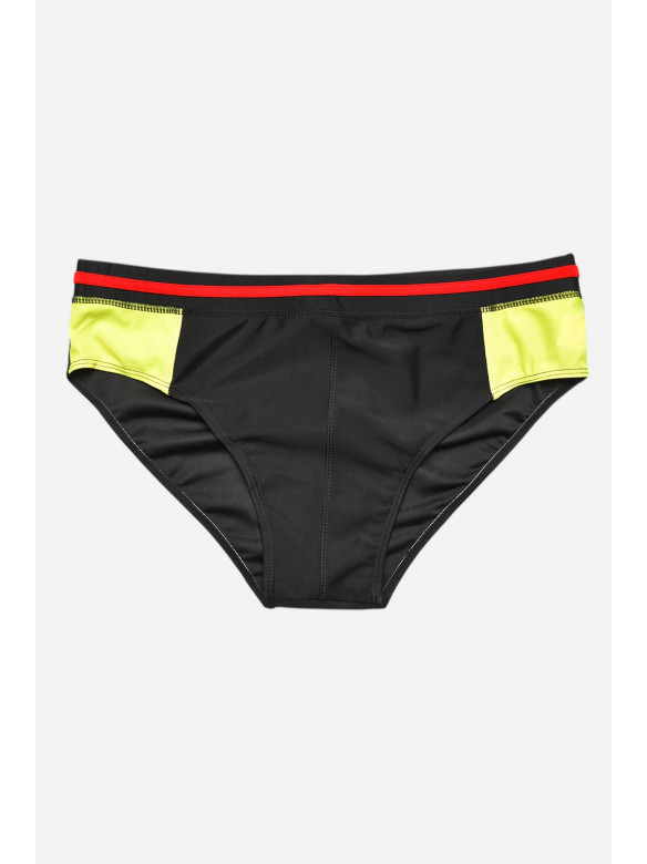 Плавки мужские черного цвета с принтом 9954 209913C