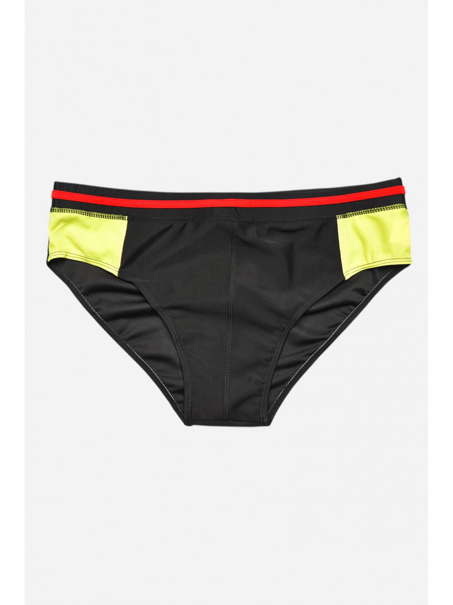 Плавки мужские черного цвета с принтом 9954 209913C